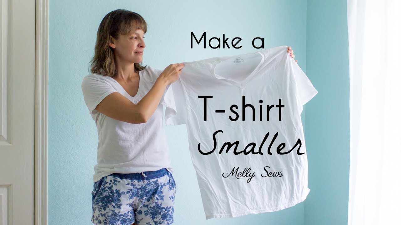 3 Ways to Make a Shirt Smaller